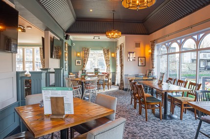 The Dee View Inn refurbished bar area 
