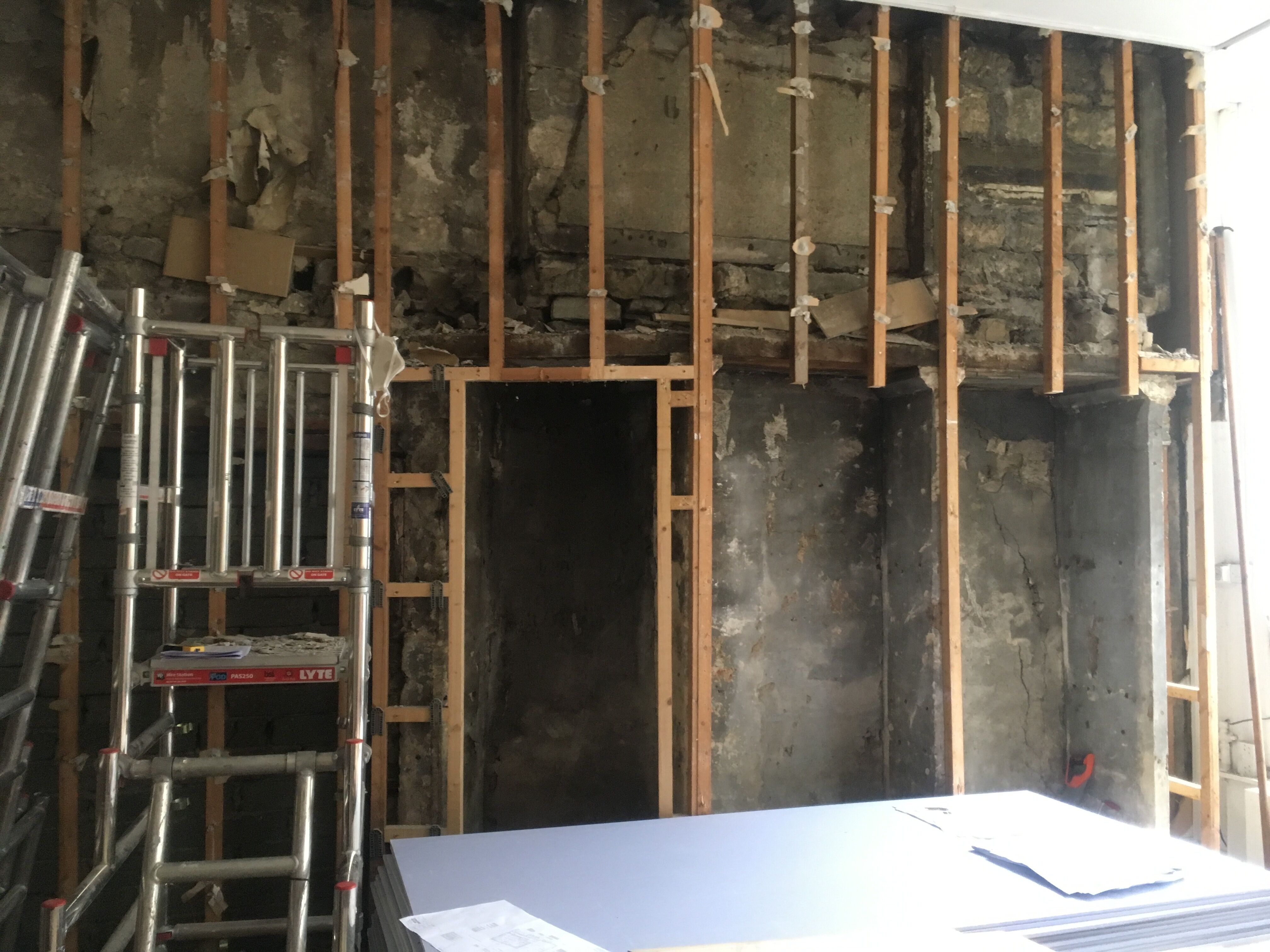 Broad Street Townhouse before and after