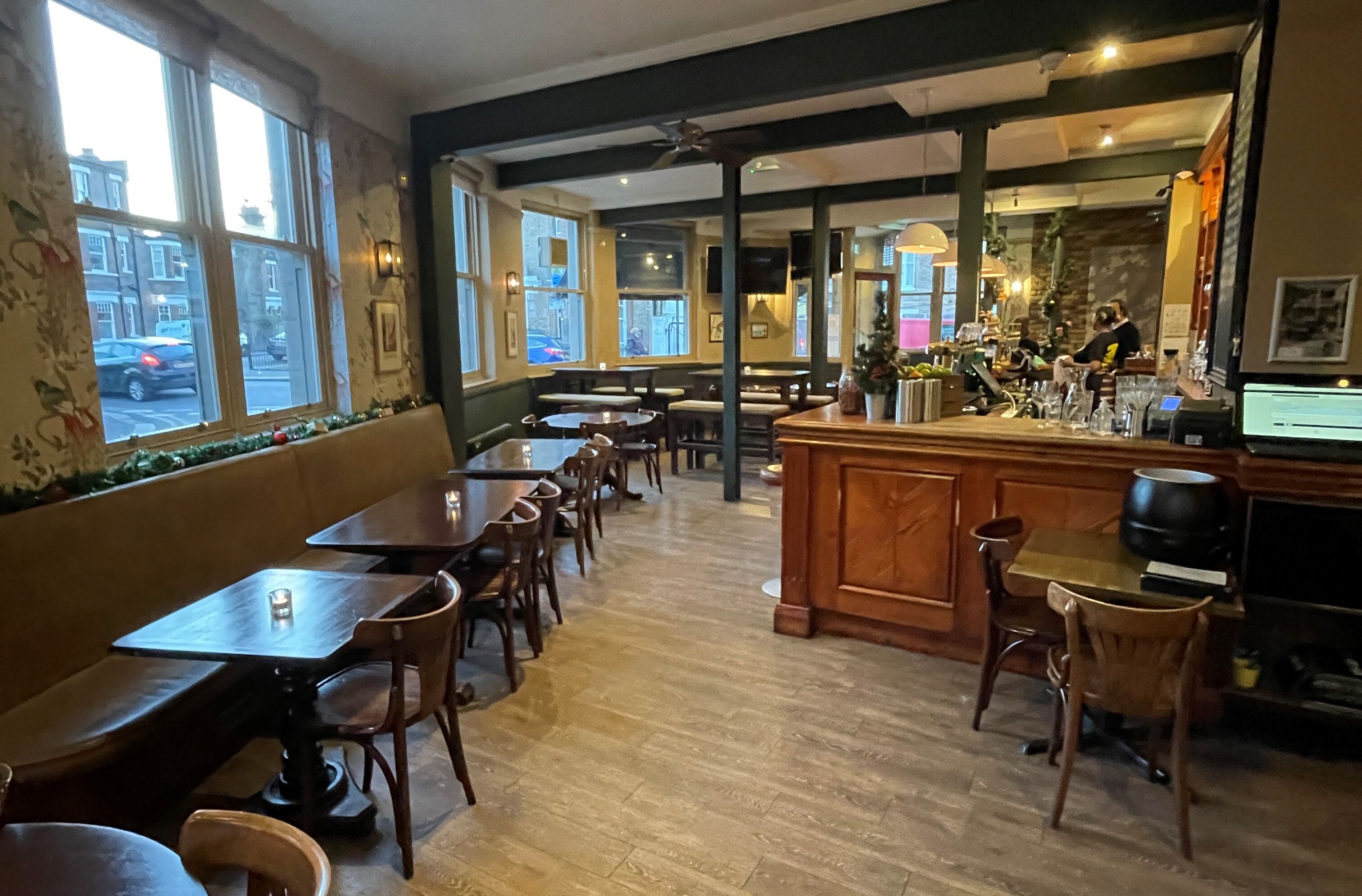 Before and after the interior fit-out at The Stonhouse