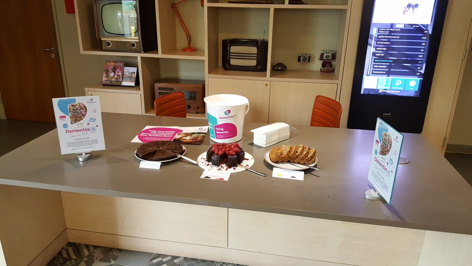 London office - Charity Bake sale