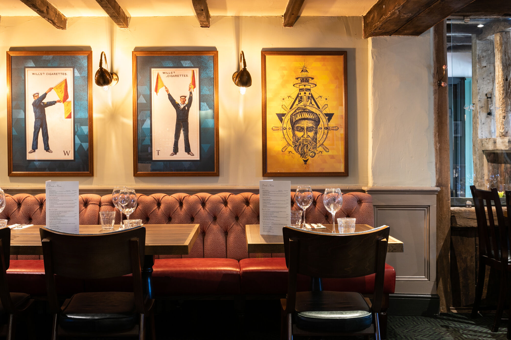 Jovial Sailor before and after