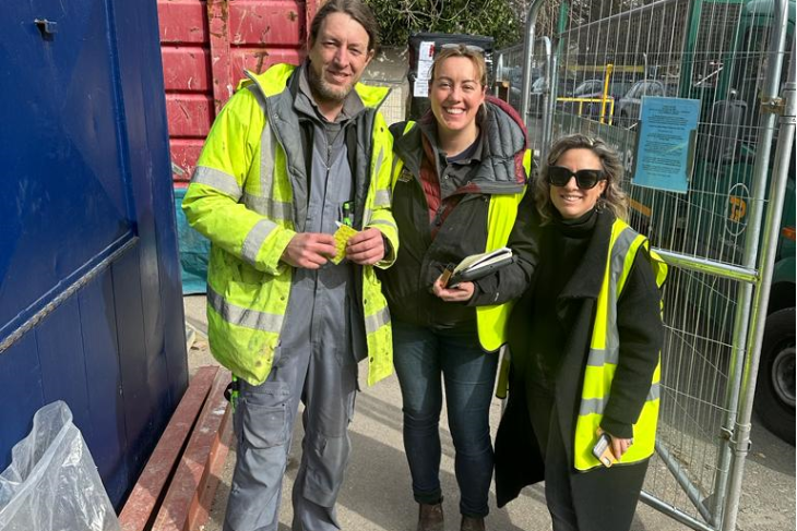 Team supporting Yorkshire Air Ambulance charity 