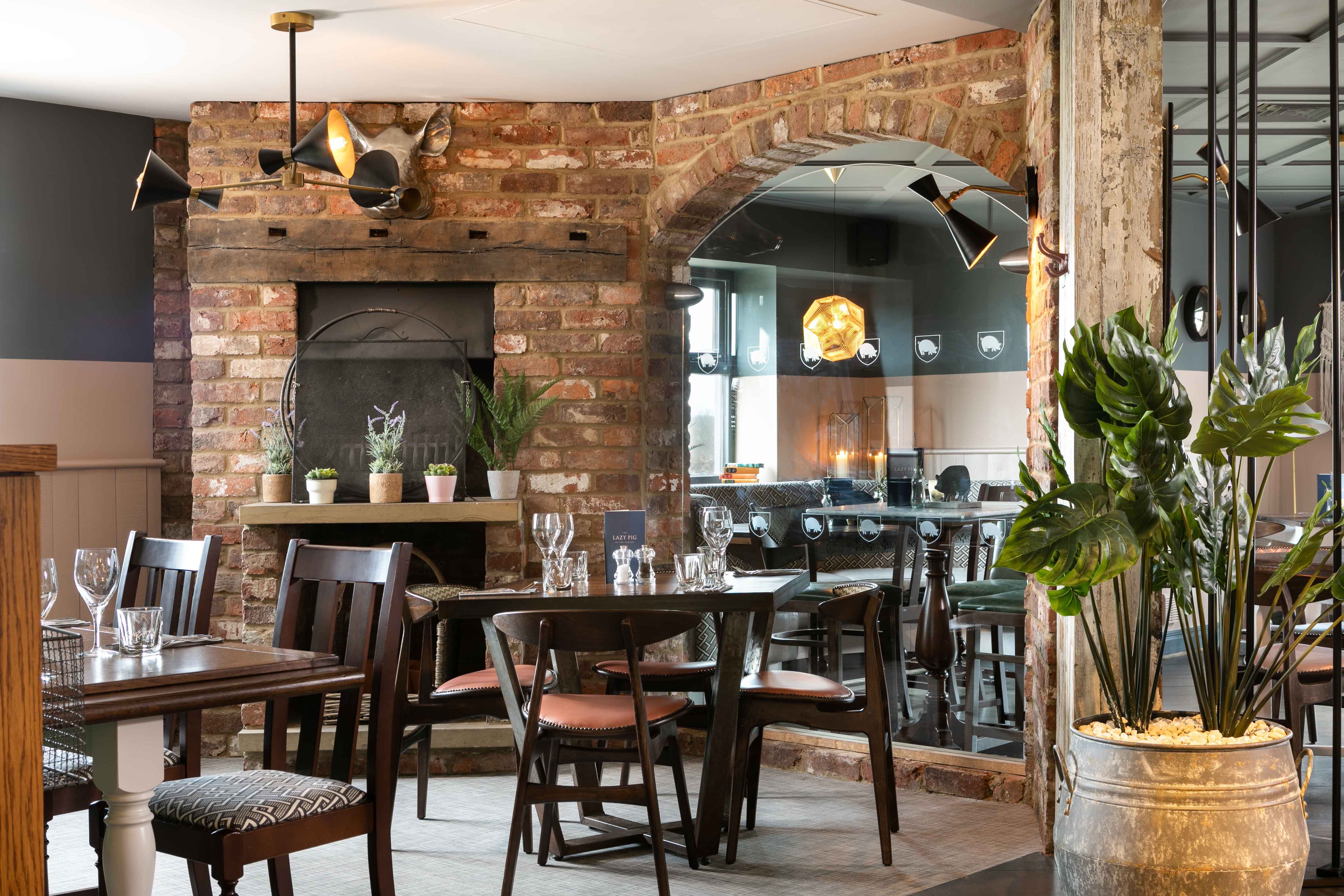 The Lazy Pig in the Pantry before and after