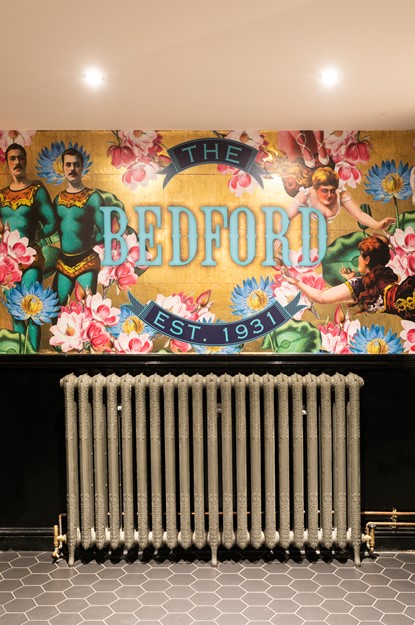 The Bedford signage 