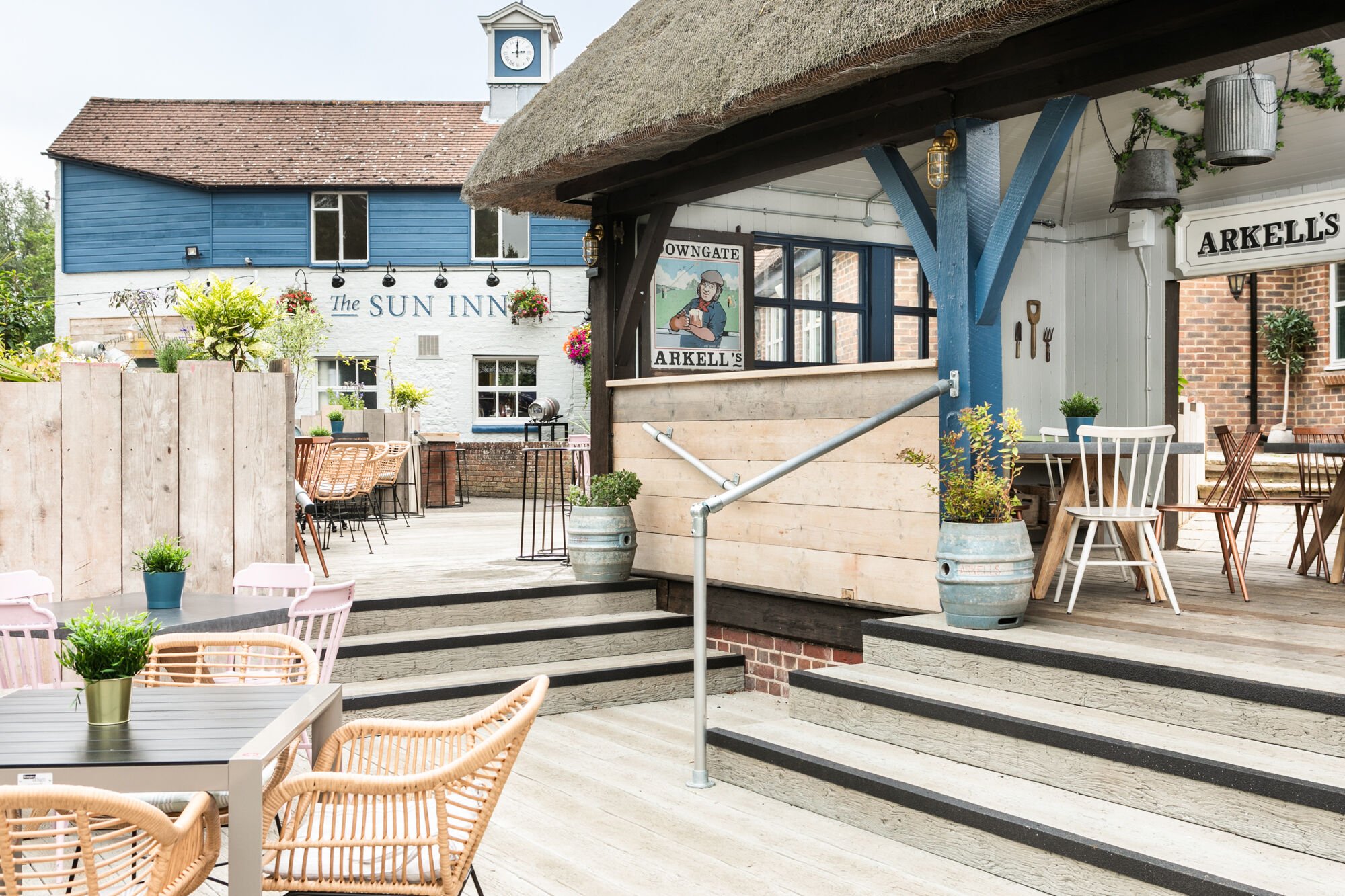 Garden at The Sun Inn