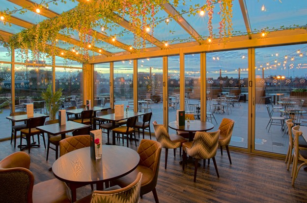 Sun room at The Waterside Bar and Kitchen