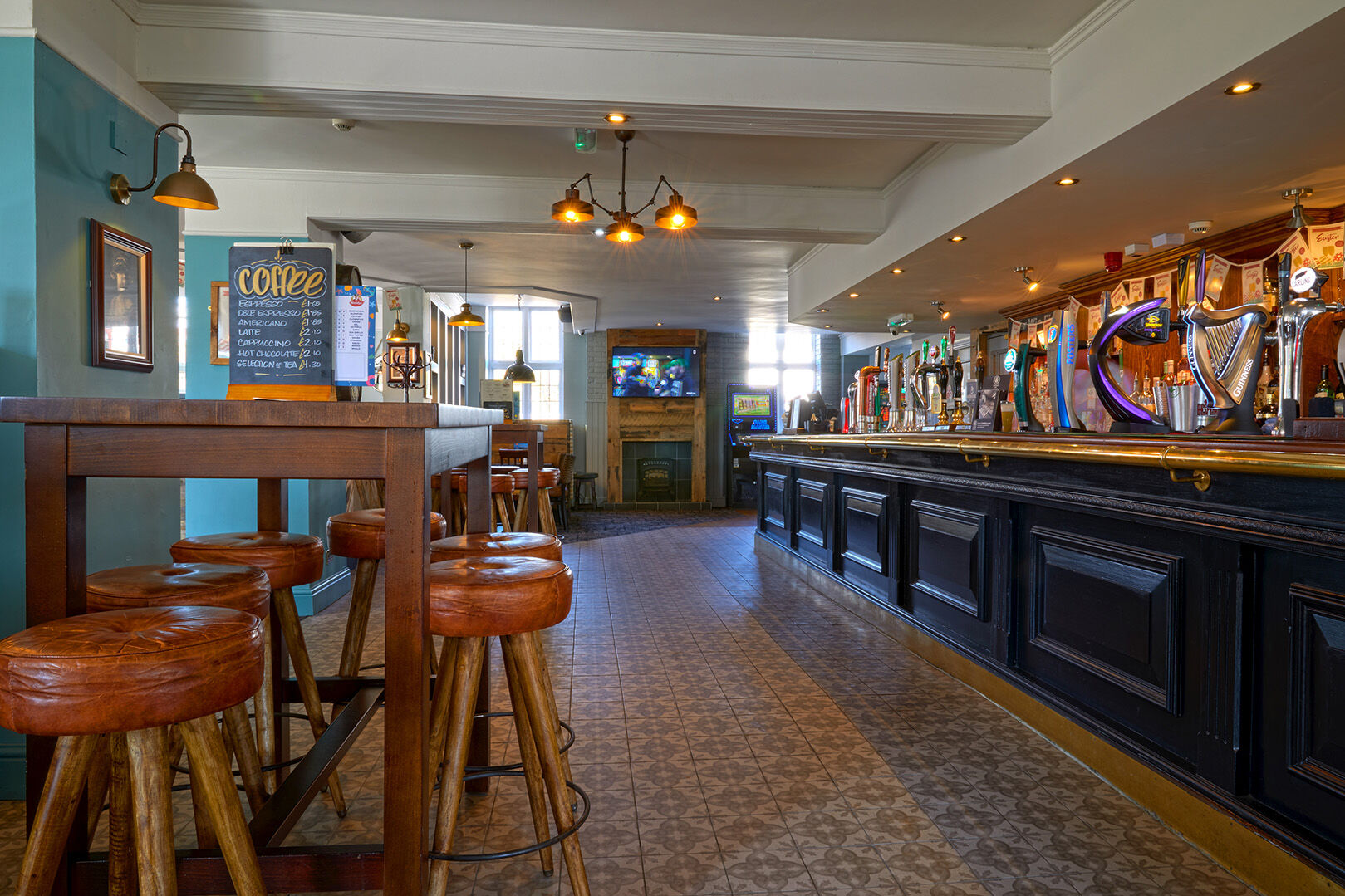 The Water Tower before and after