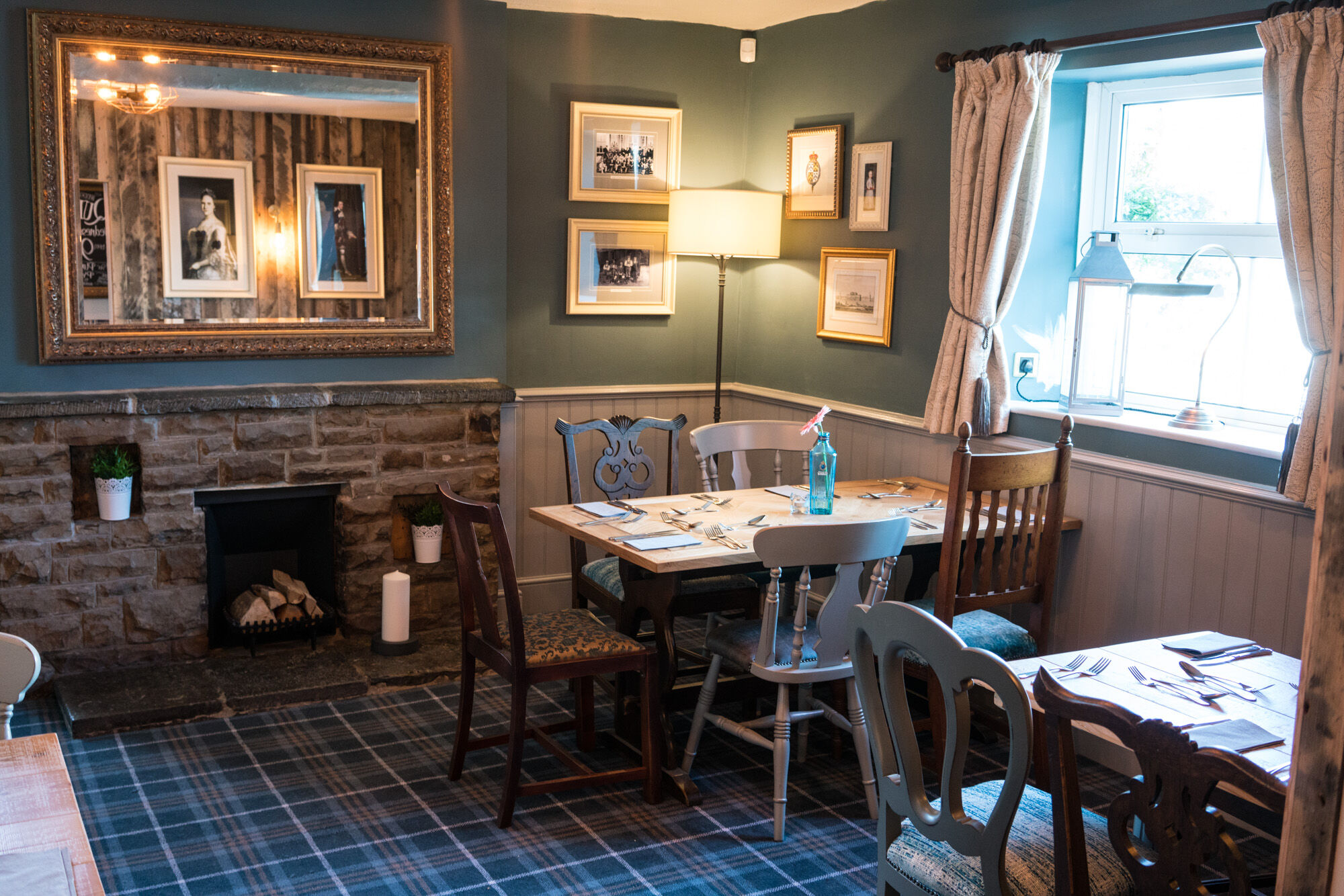 The Masons Arms before and after