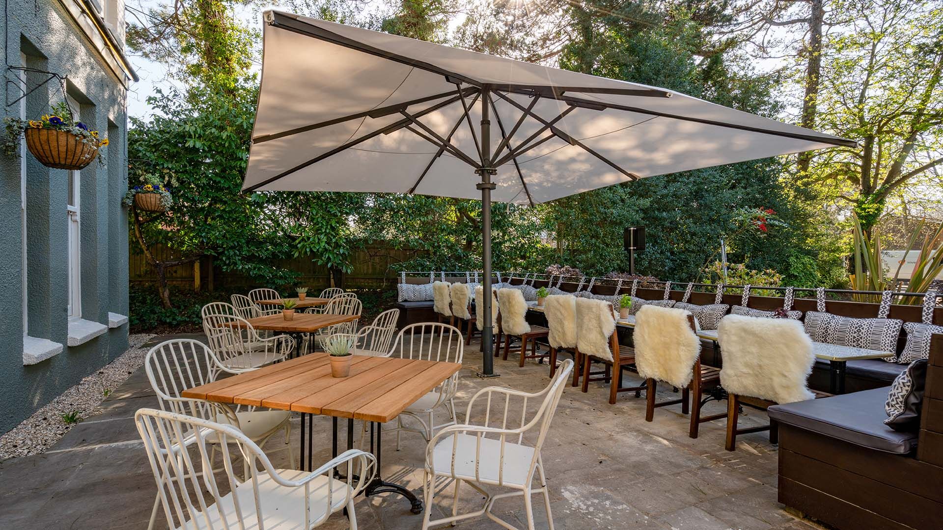 The Pavilion Arms before & after