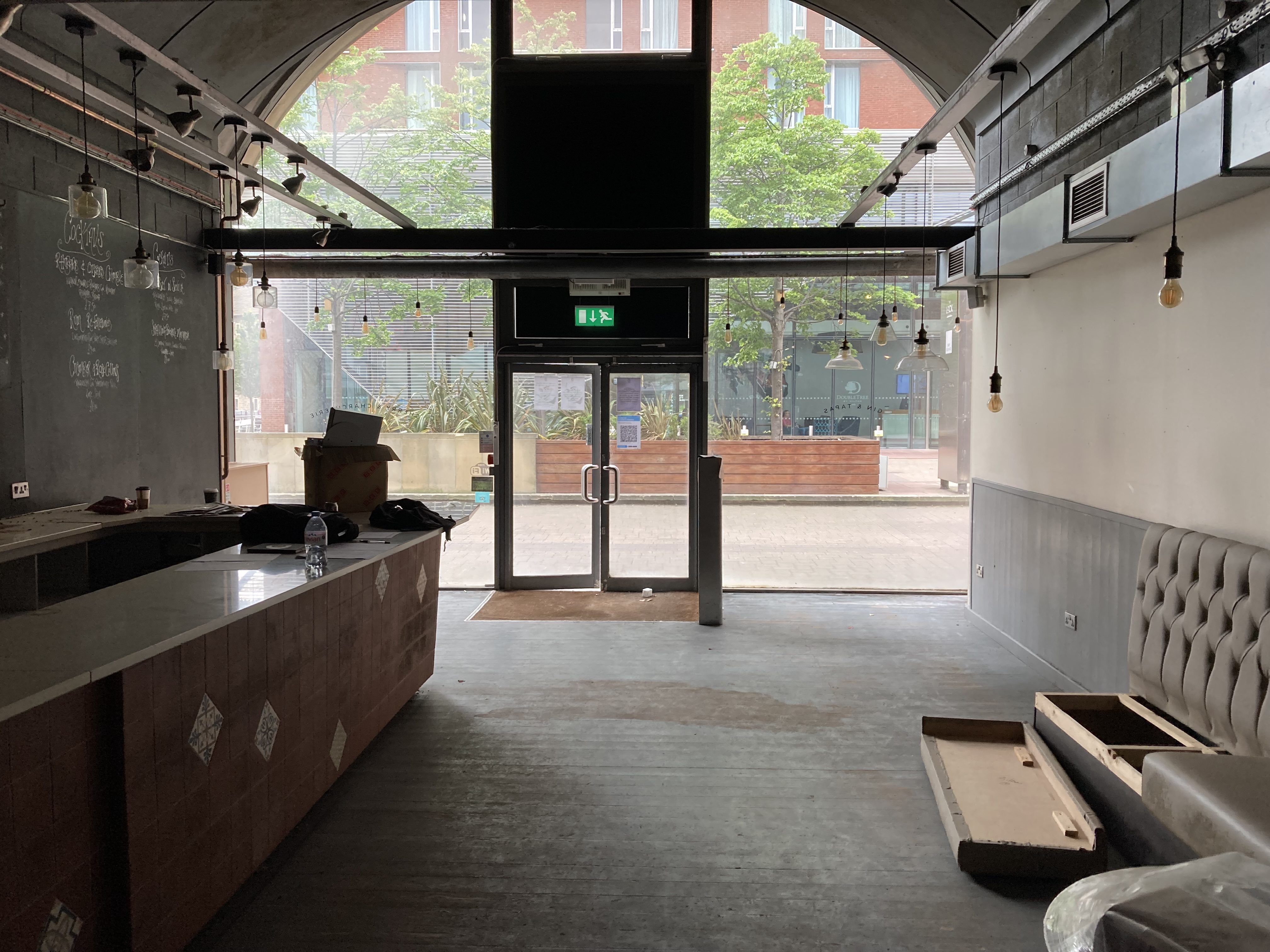 before and after of nono wine bar