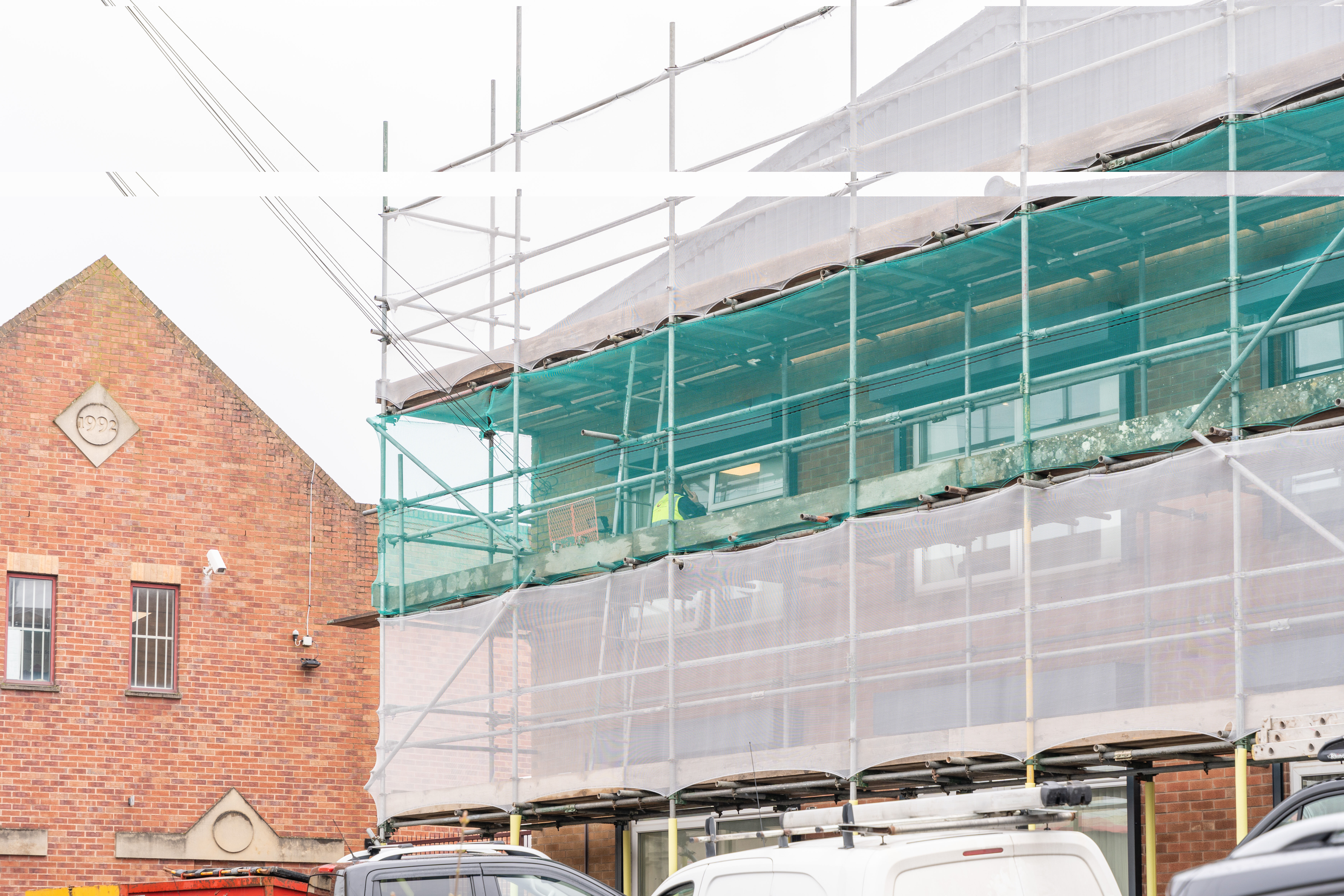 The New Nottingham office refurbishment in progress.