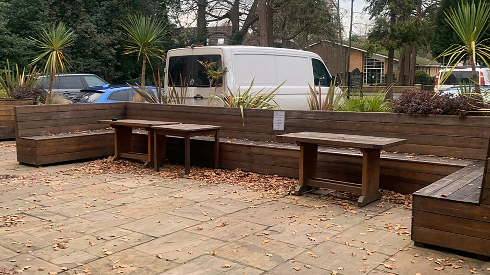 The Pavilion Arms before & after