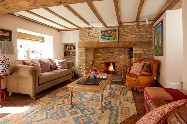 Crown Cottage living room