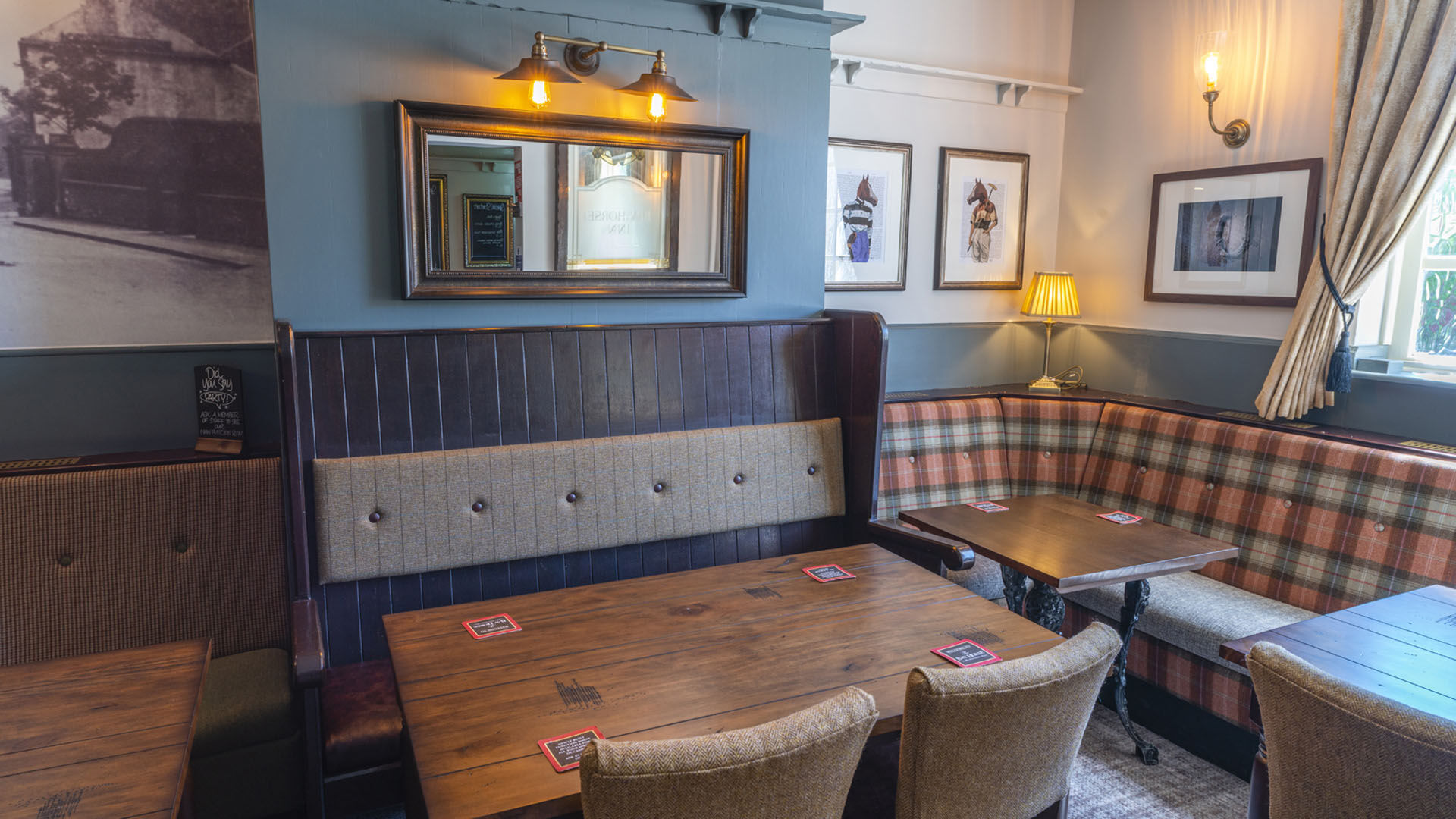 The Bay Horse Inn before and after