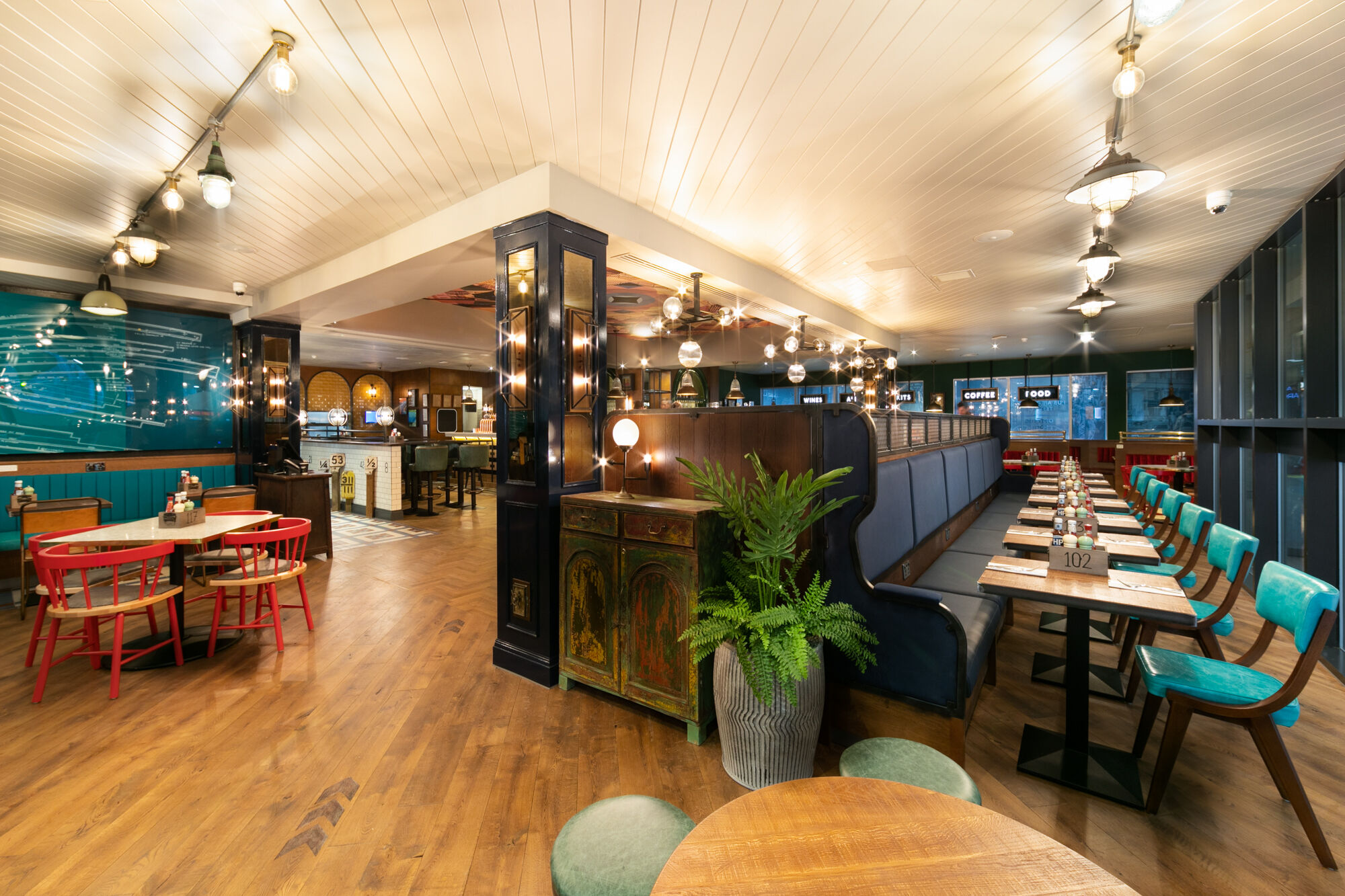 The Signal Box before and after