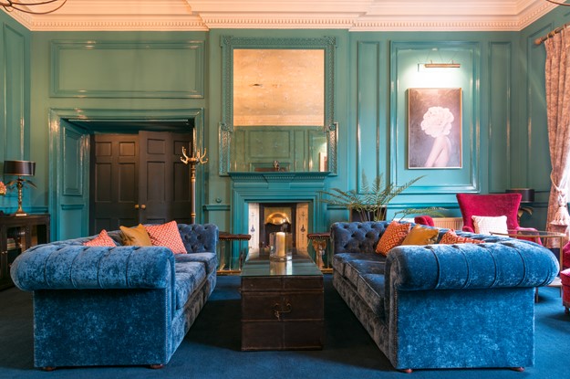 Hallgarth Manor - lounge 