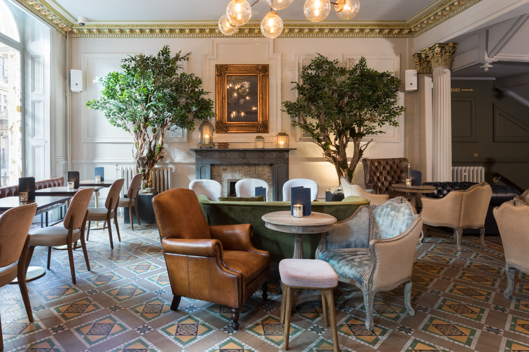 Trade area at Lost & Found Albion Place