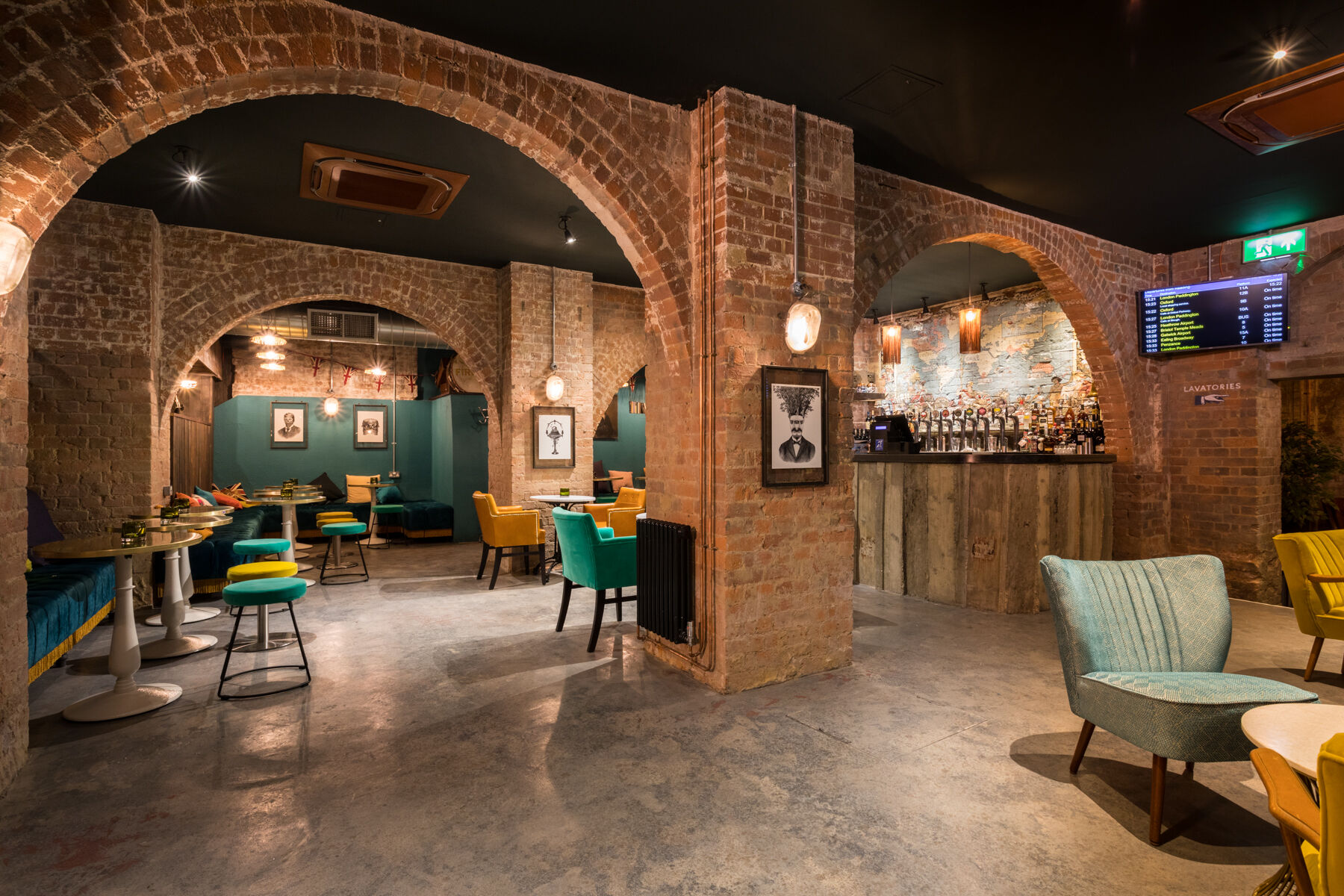 The Three Guineas before and after