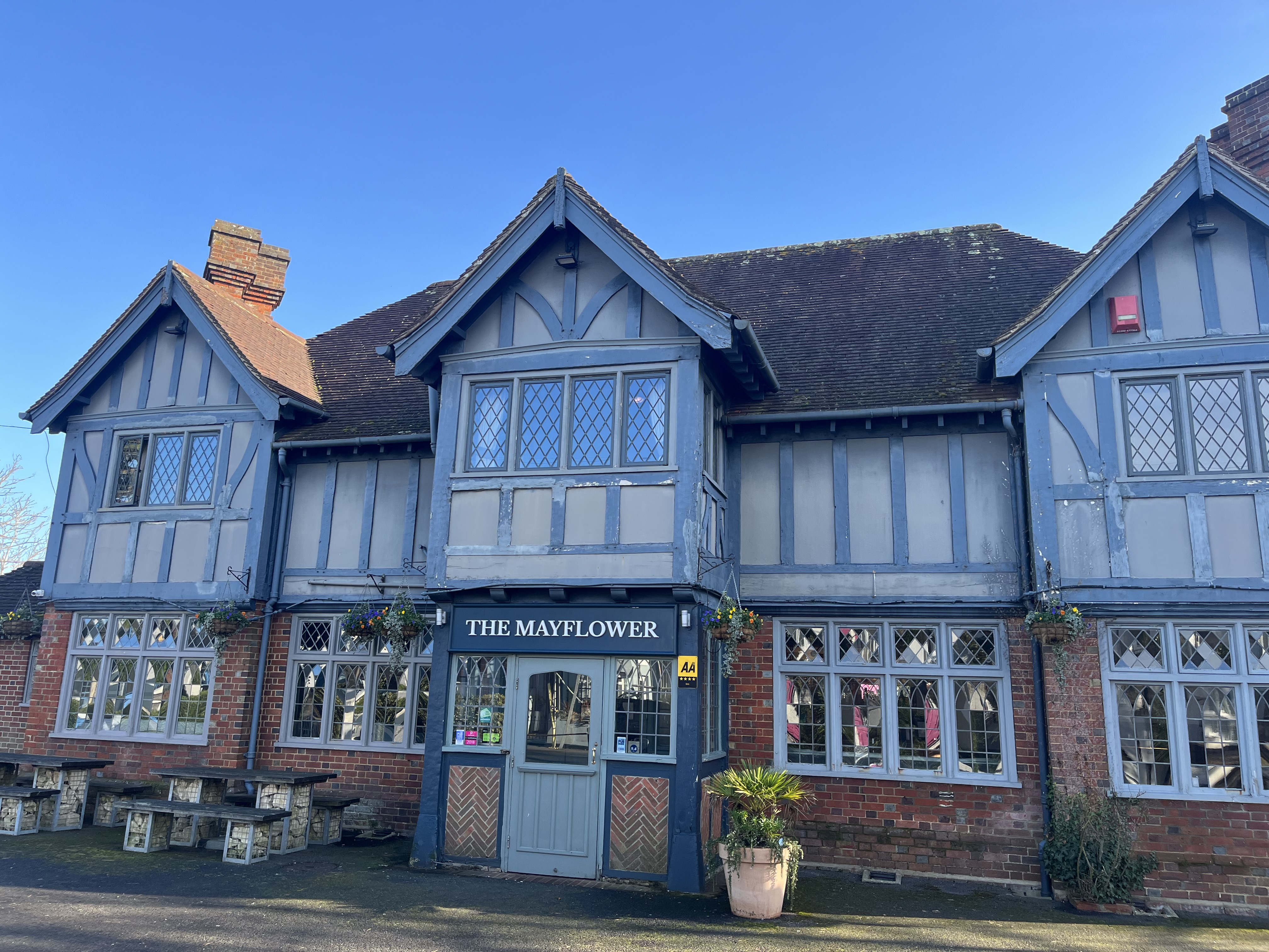 The Mayflower Lymington exterior refurbishment 