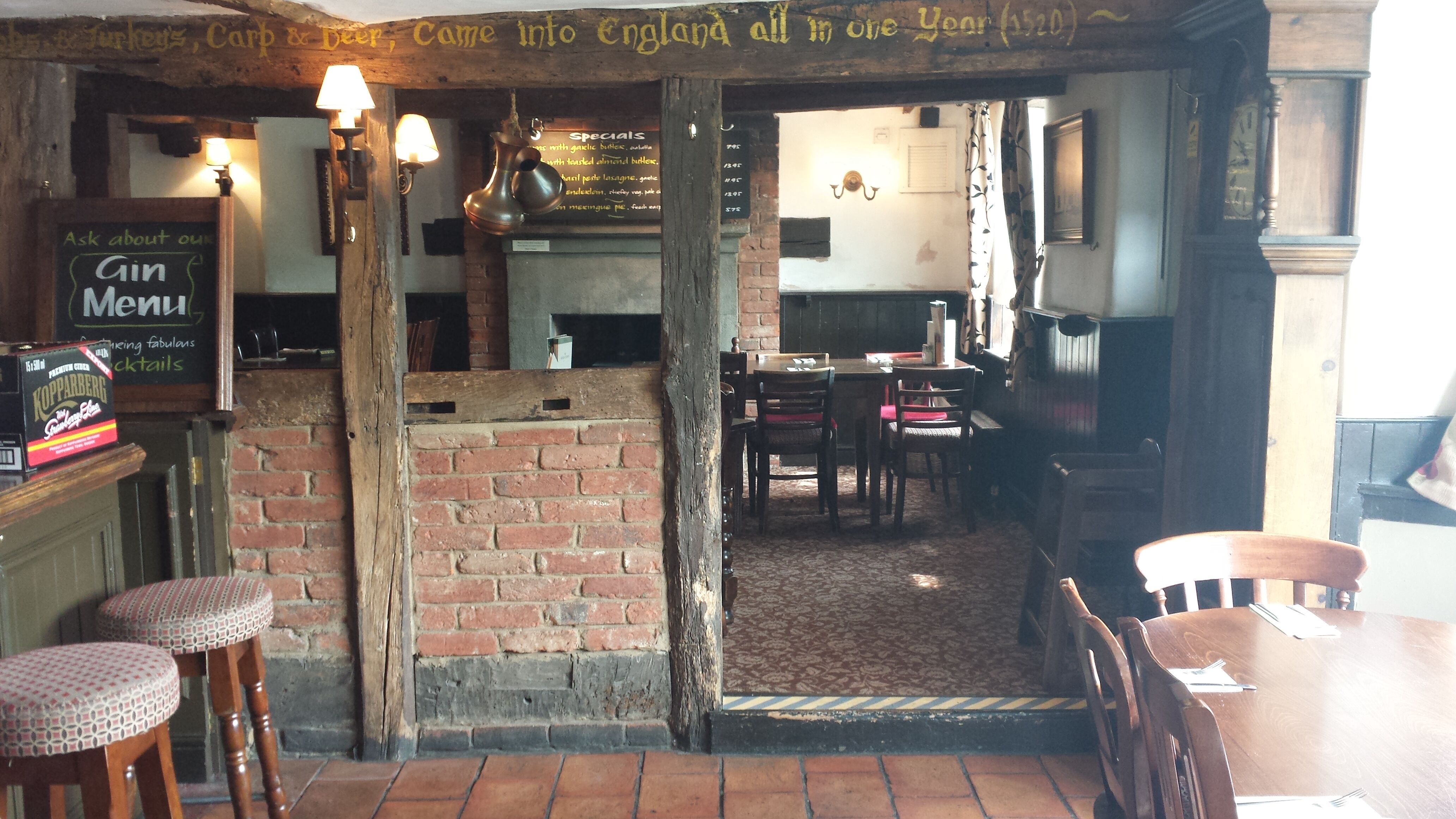 Rose & Crown before & after