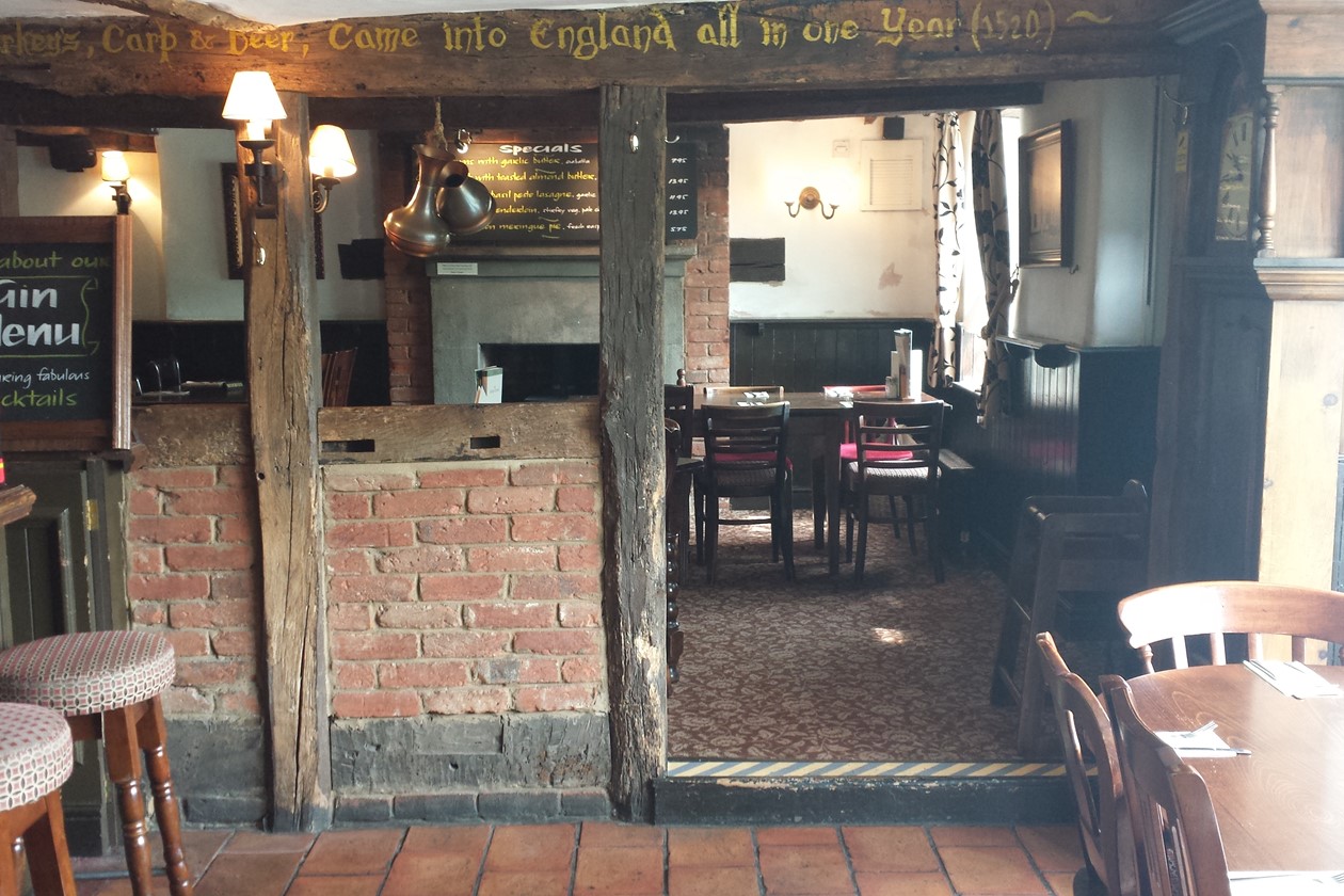 Rose & Crown before & after