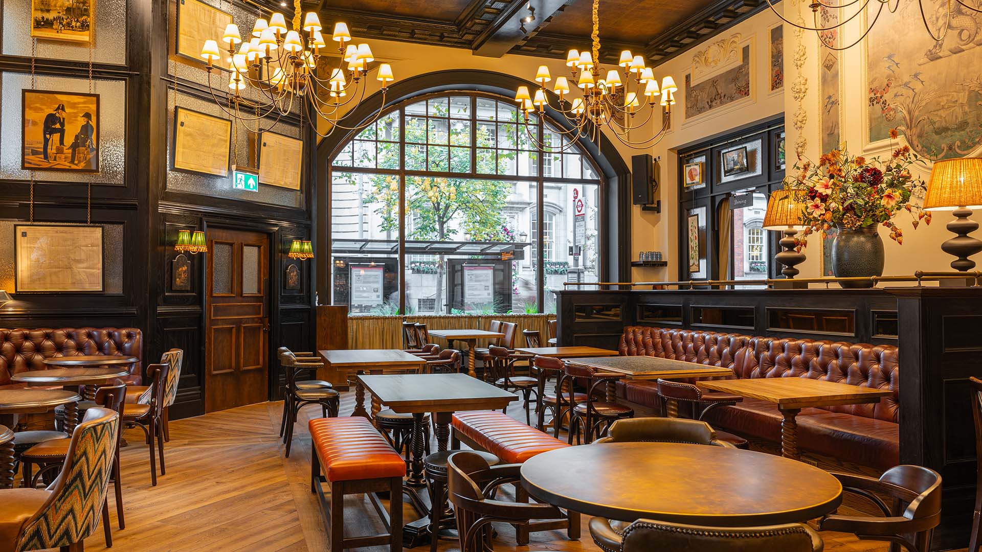 The Trafalgar Three Cheers Chelsea before and after