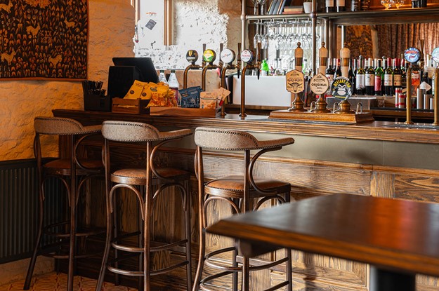 the George inn bar