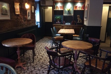 The lounge at The Bedford, Balham, after the interior design and fit-out