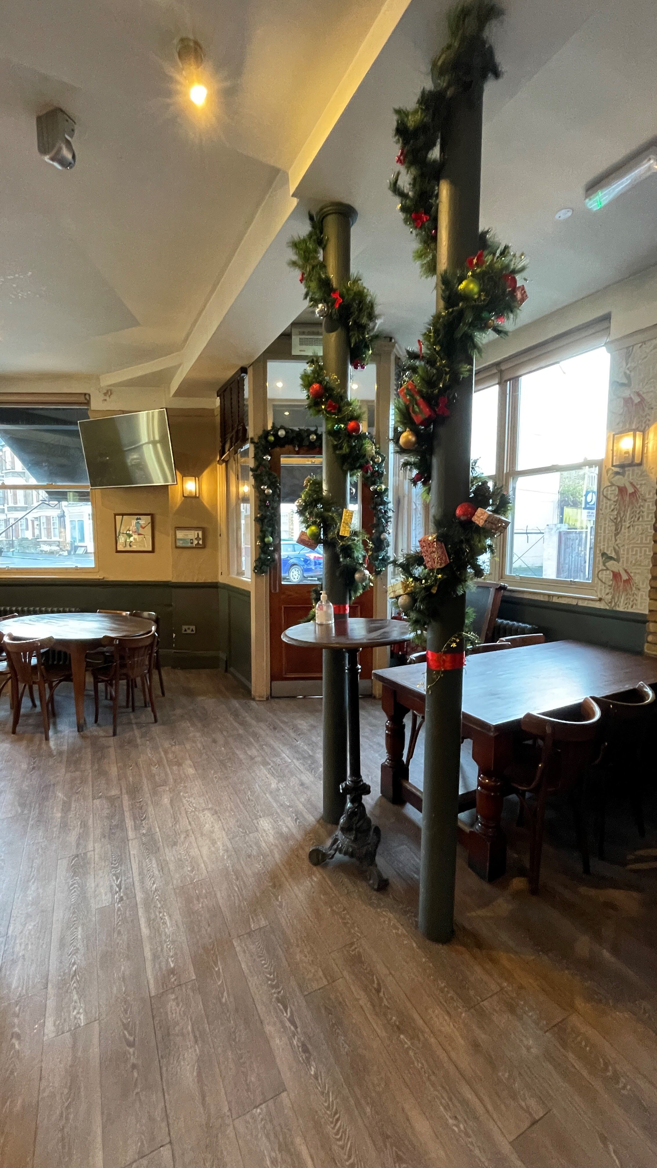 The interior dining area at The Stonhouse following the fitout
