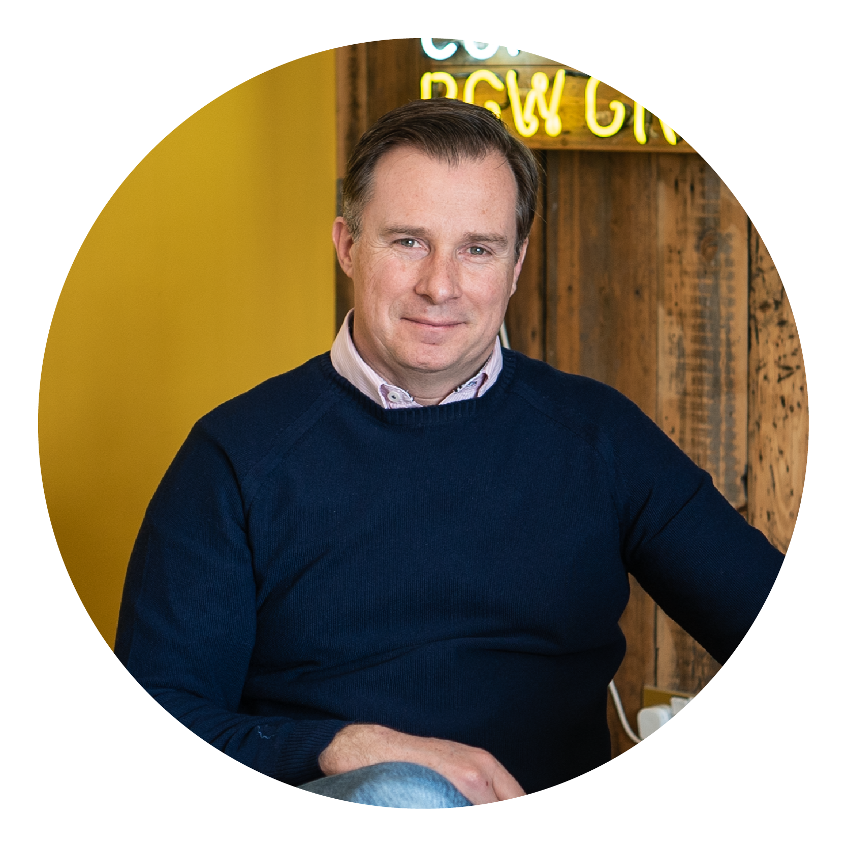 Cartoon photo of Guy, Owner and Director of Concorde BGW Group