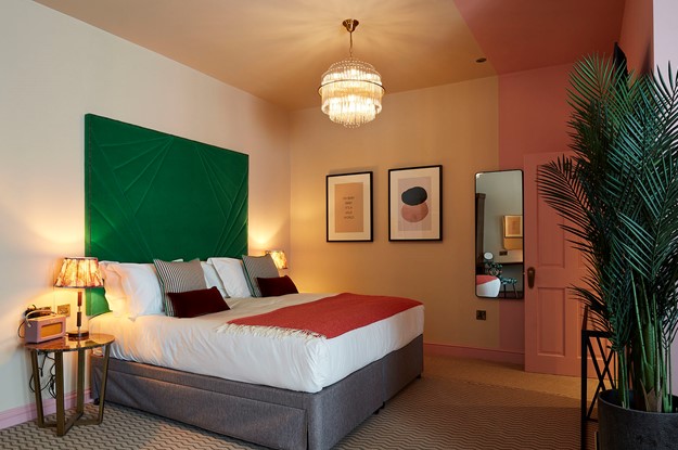 Pink room at Ingleside House