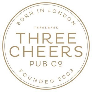Three cheers pub logo