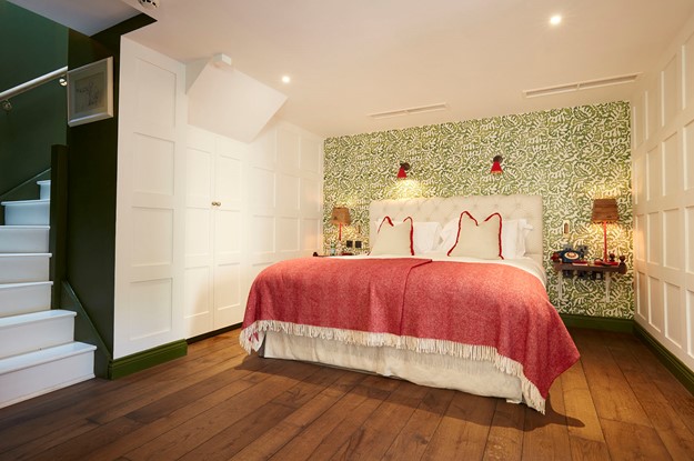 Bedroom at Double Red Duke