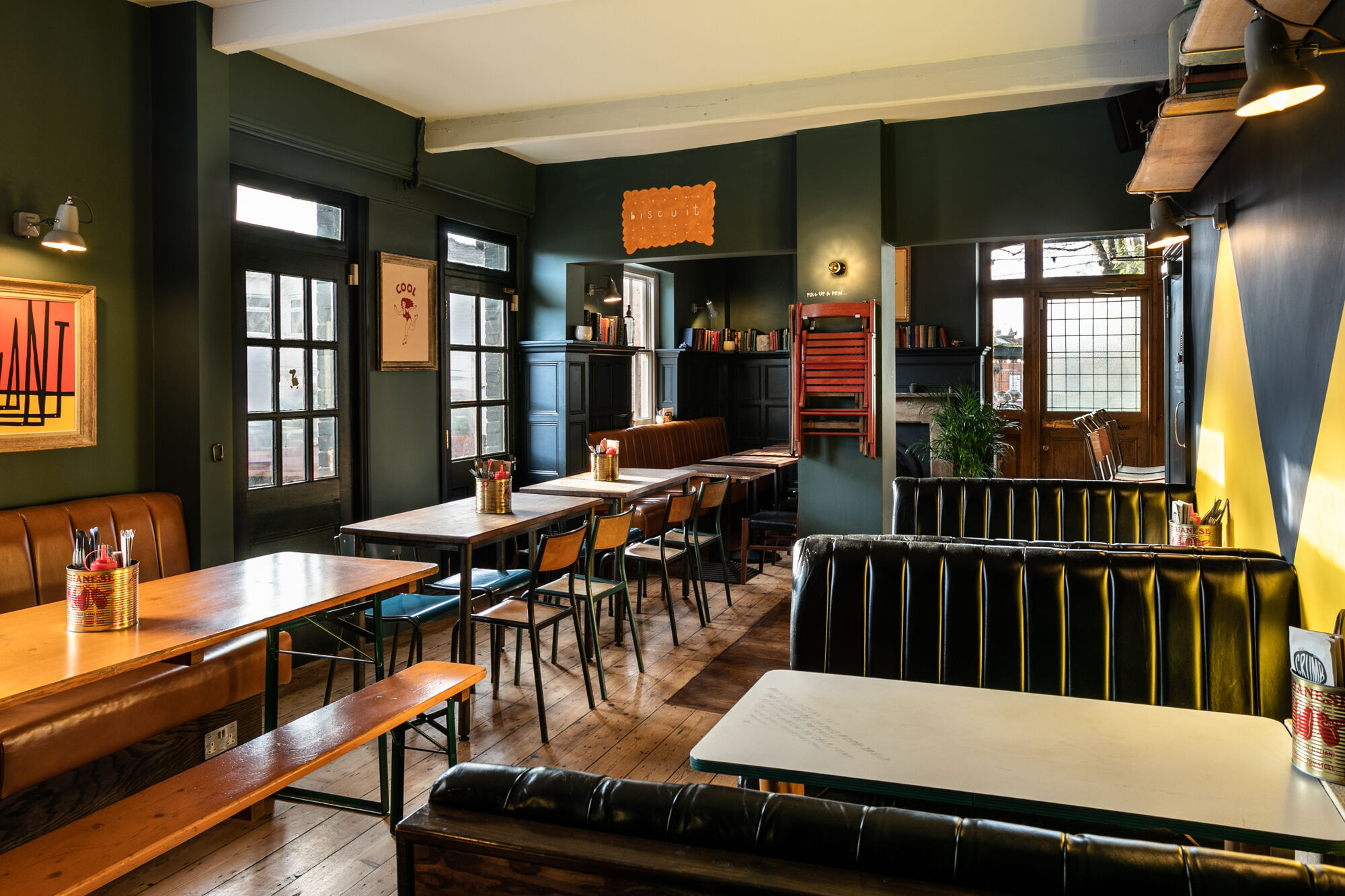 vintage pub interior 