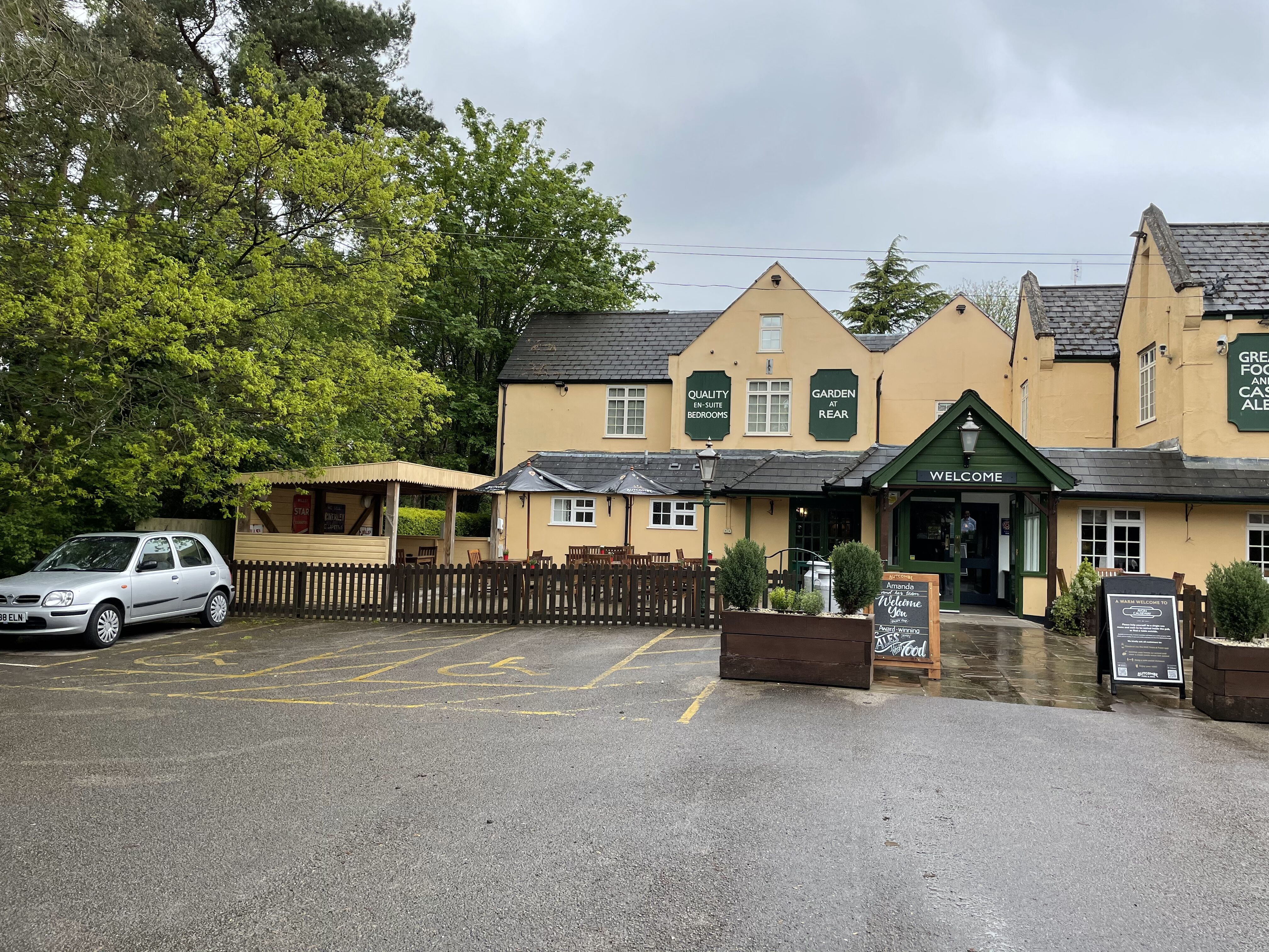 Pub that has been painted 