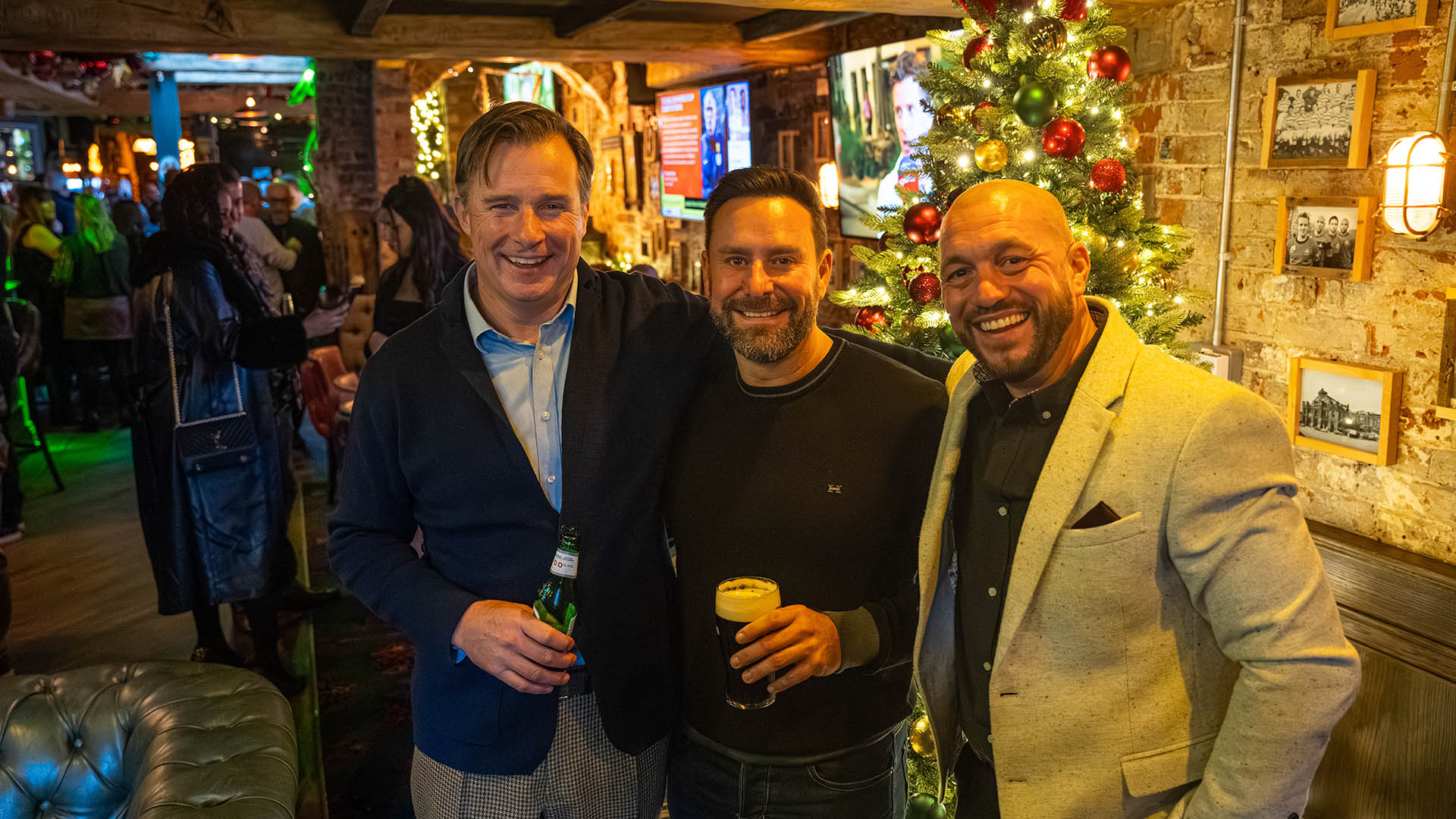 Director photo with Simon, Guy & Michael