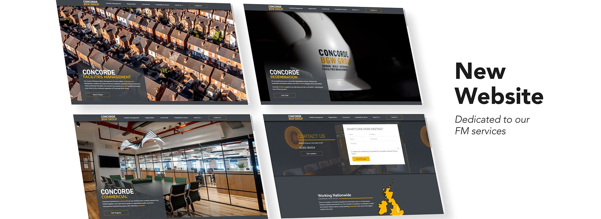 Concorde BGW | New FM website
