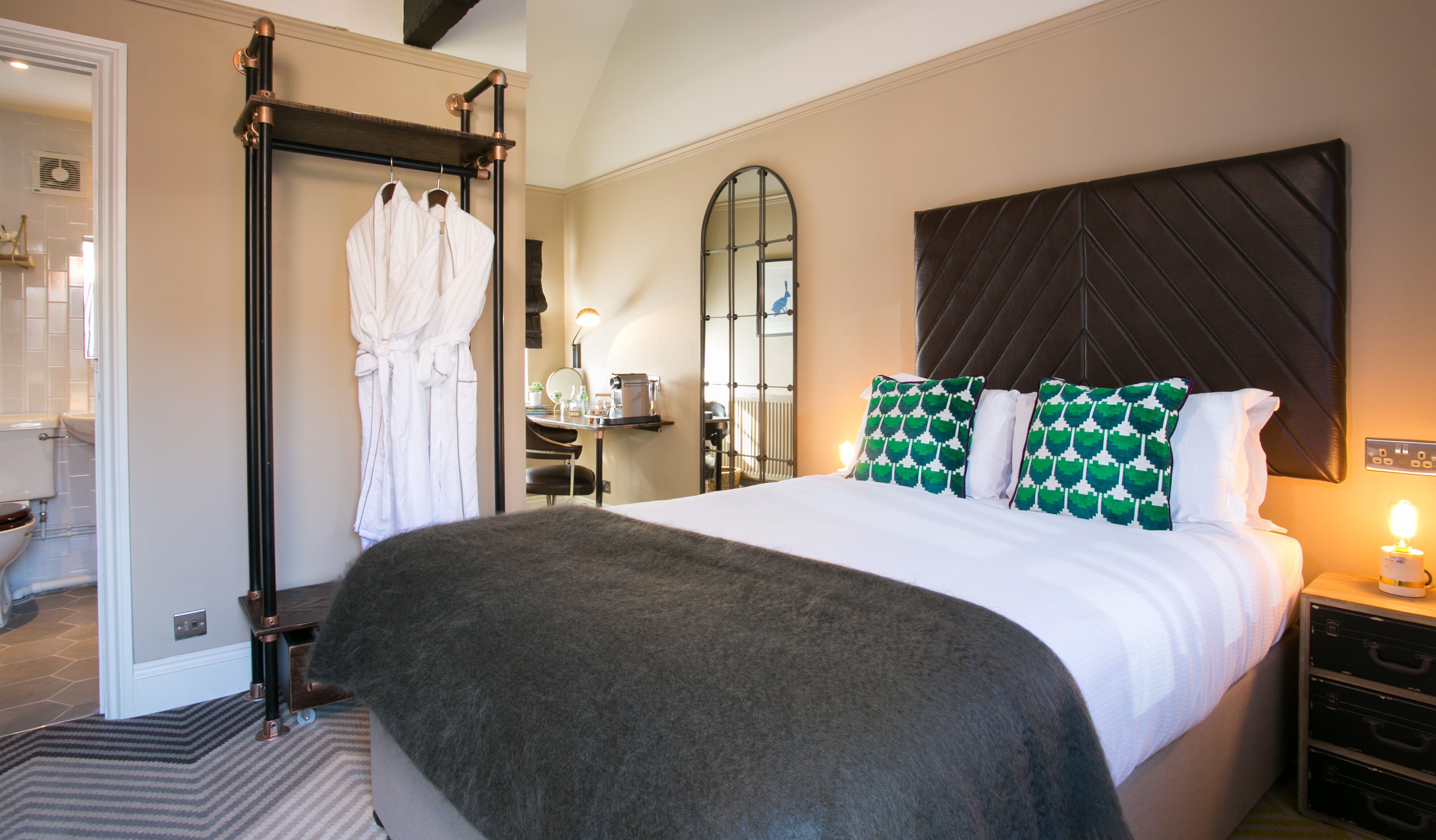 Bedroom at The Huntsman