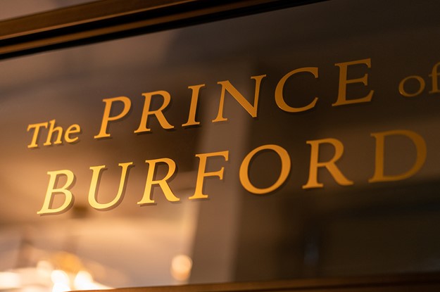 Prince of Burford signage