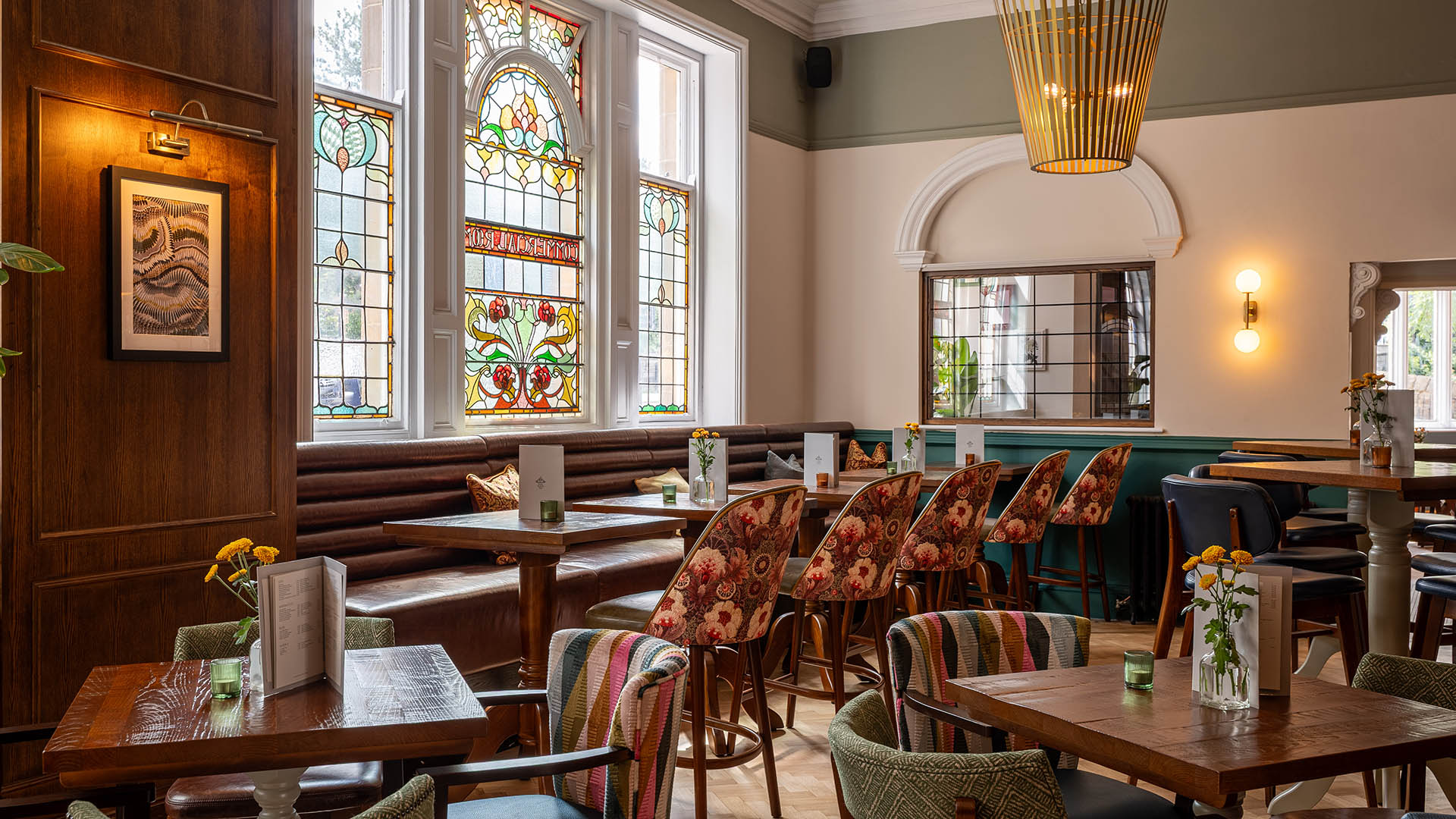 Honey and co daily café front with serving counter with baked goods