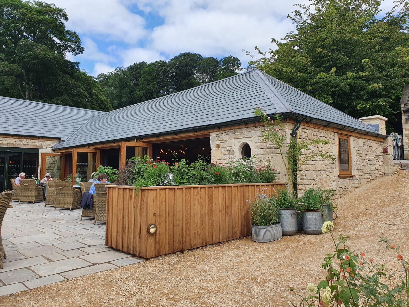 Iford manor cafe design and interior fit-out 