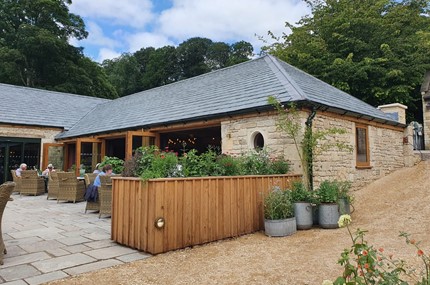 Iford manor cafe design and interior fit-out 