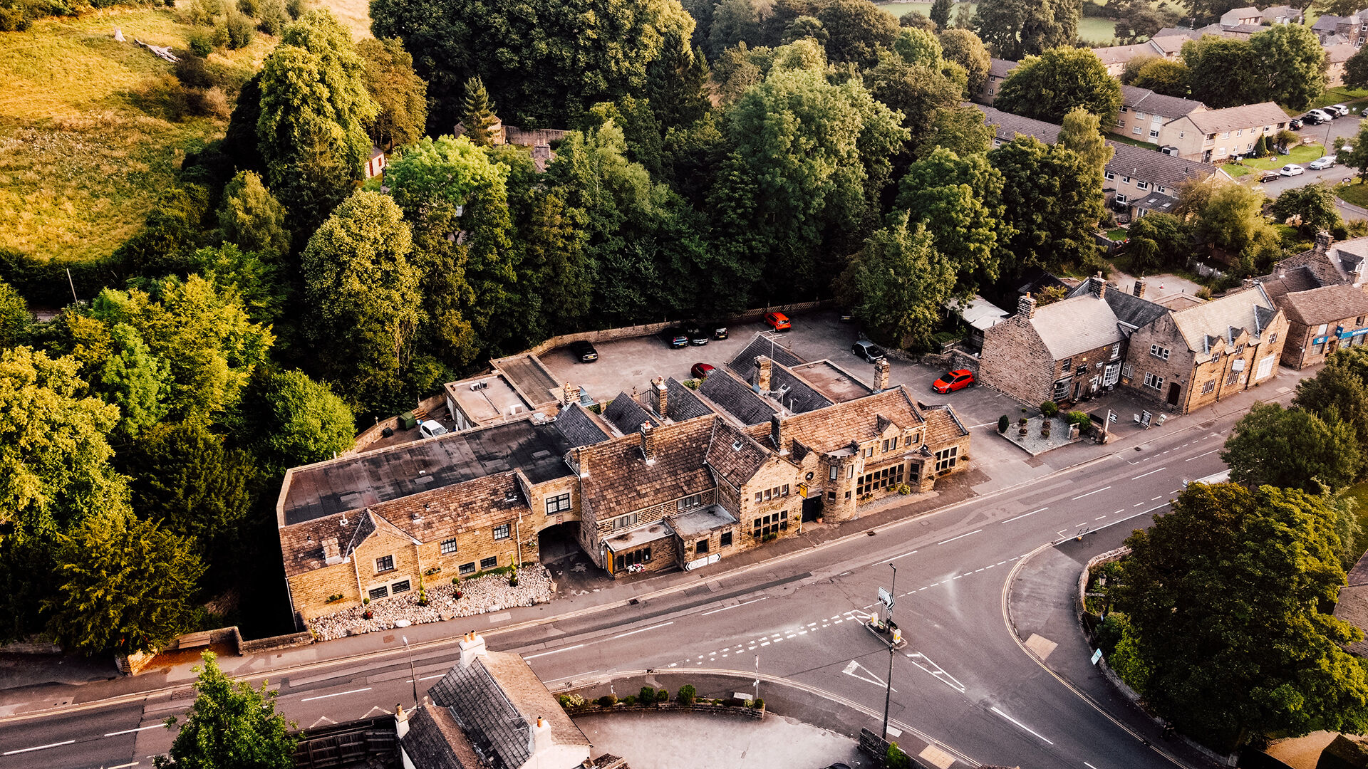 fit-out of a pub in the peak district 