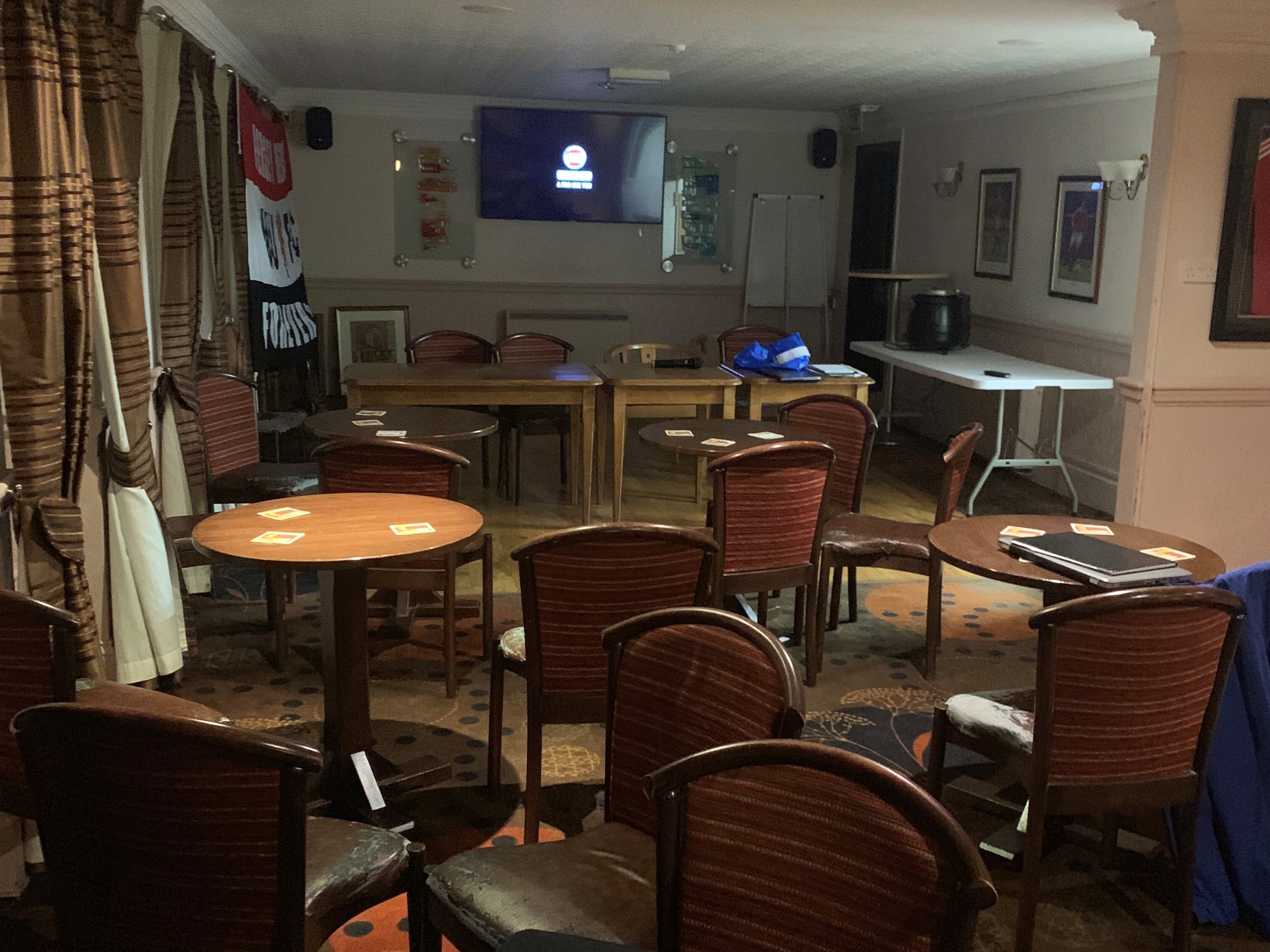 before and after of sports bar