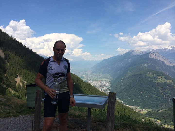 Richard Wilson in Dallaglio Cycle Slam