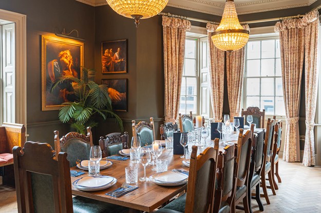 saint and sinner chamber private dining room