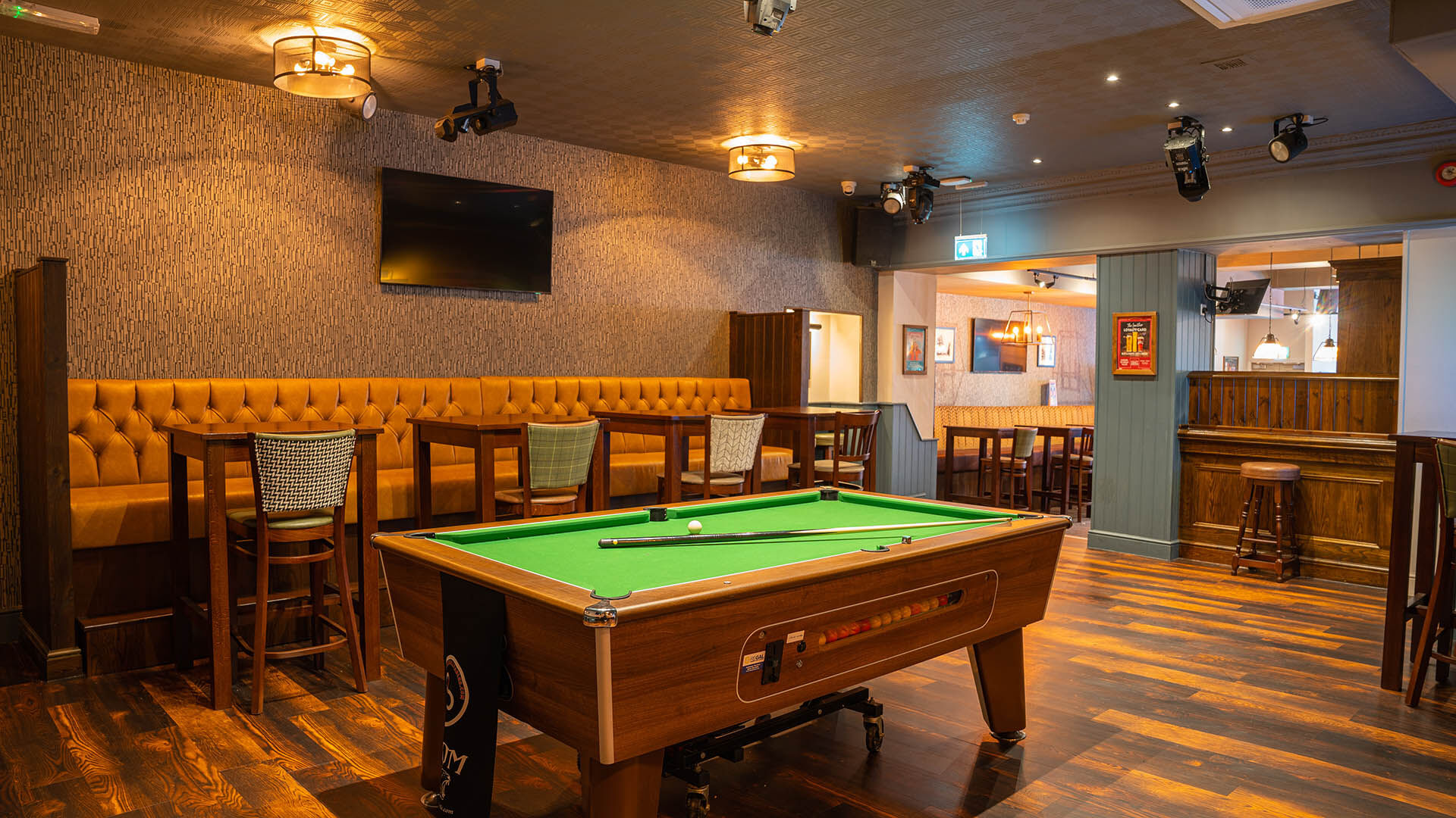 Main bar area of The Station