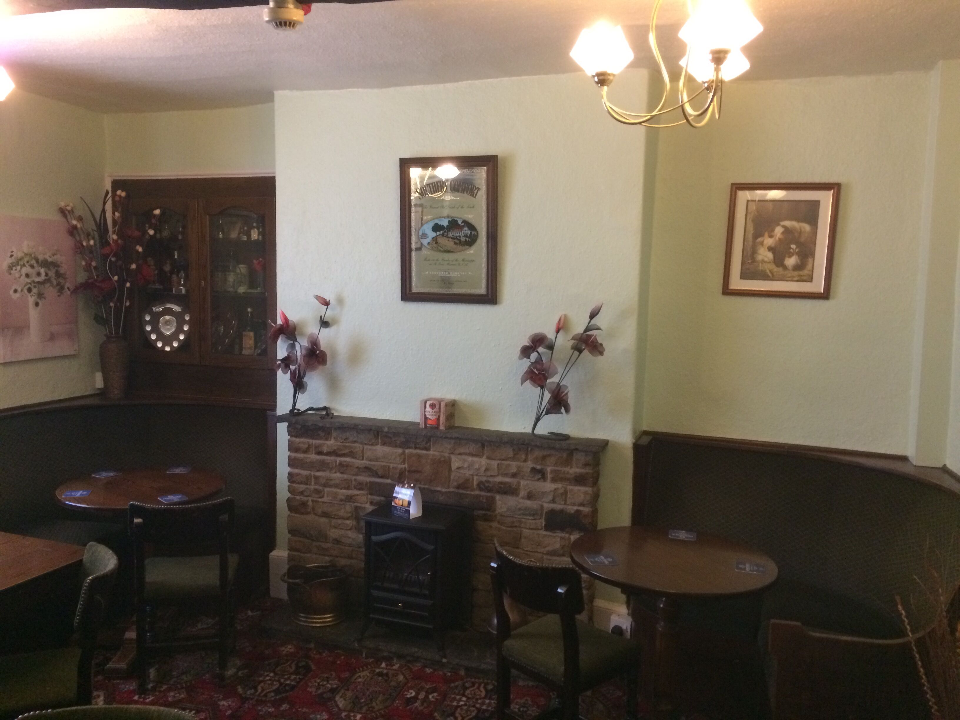 The Masons Arms before and after