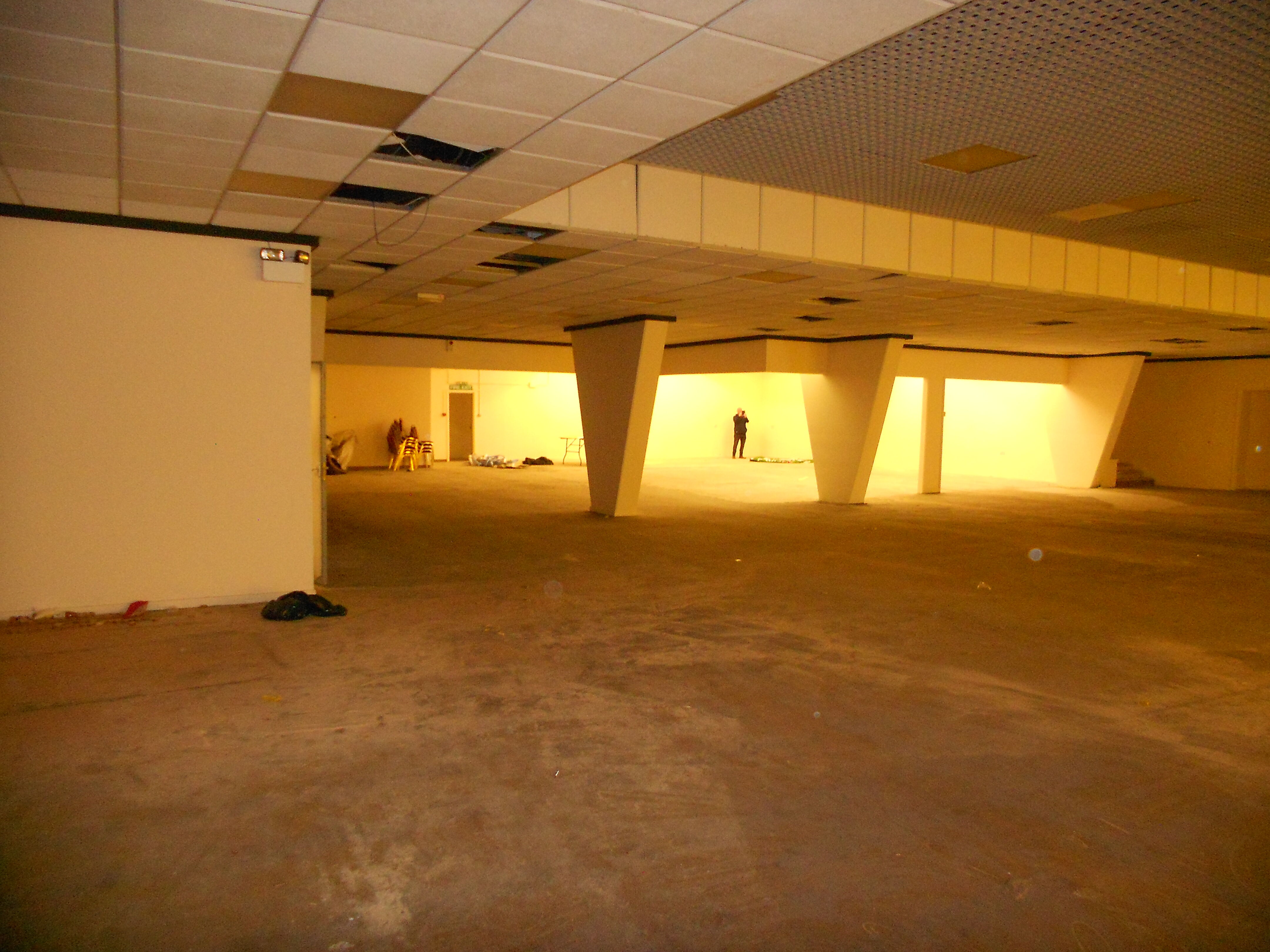 East Street Lanes before and after the fit-out transformed it into Leicester's premier bowling alley 