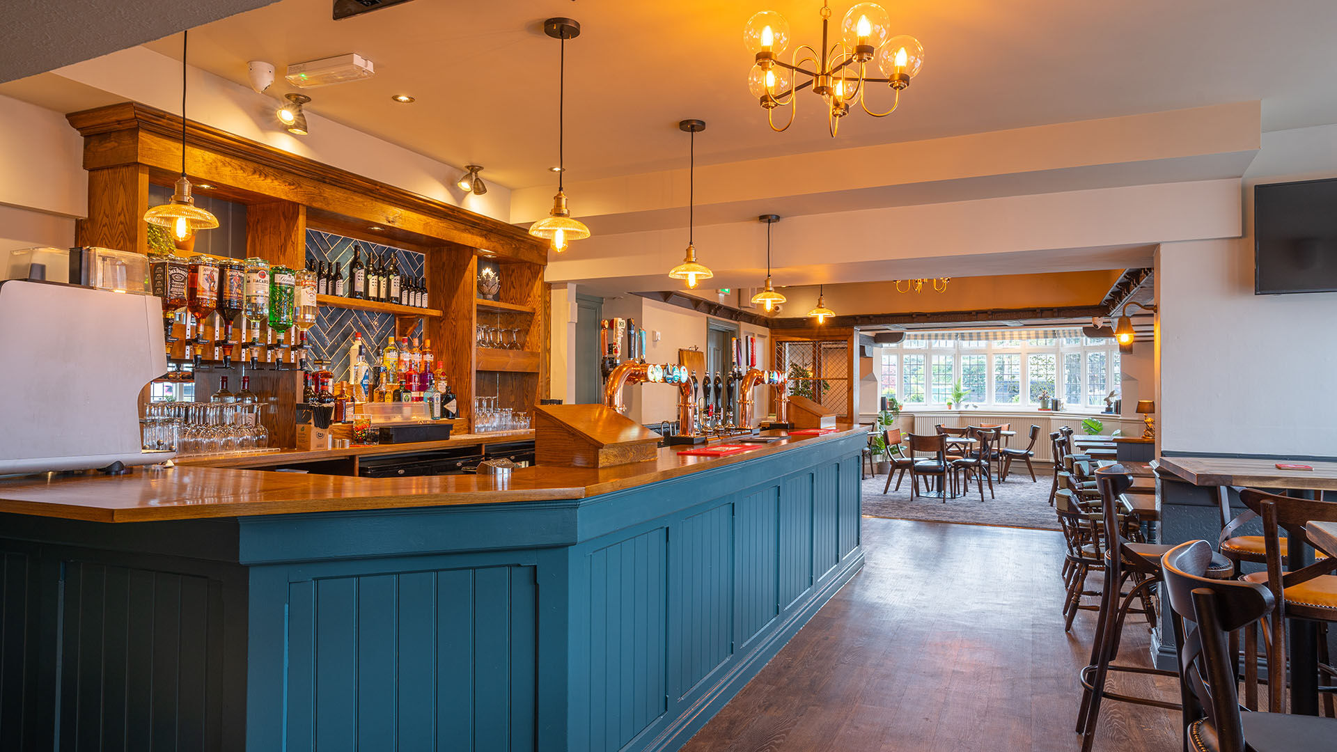 The Dee View Inn refurbished bar area 